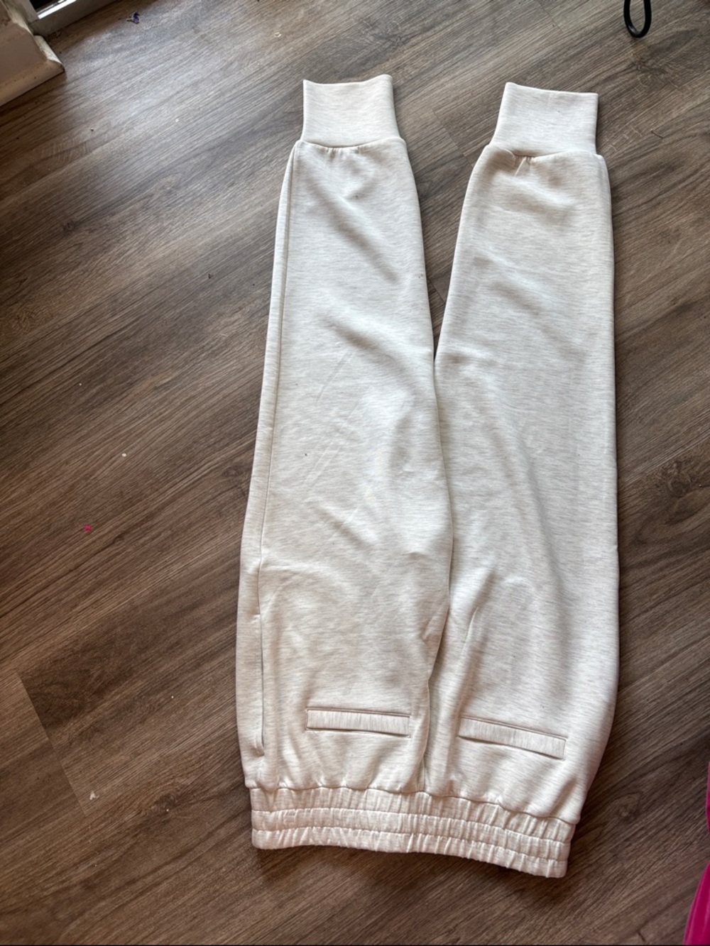 NWOT Varley IVORY MARL THE RELAXED PANT 25 Size S - Picture 7 of 10
